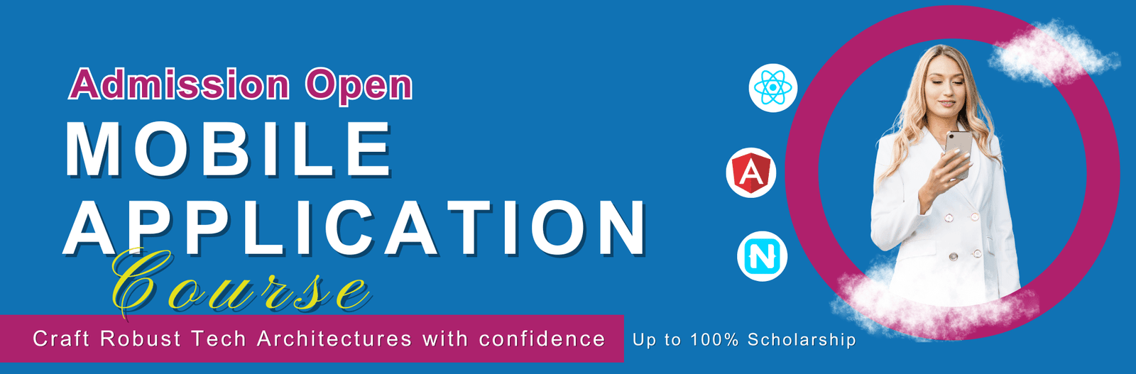 Mobile Application Course Web Banner